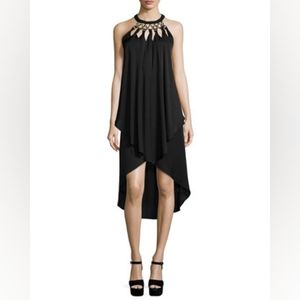 Kobi Halperin Kyara Jersey High-Low Halter Dress Size 2